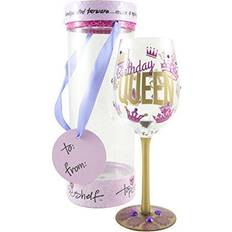 Glass Wine Racks Top Birthday Queen Stemmed