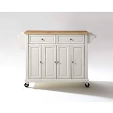 Trolley Tables Crosley FURNITURE Full Kitchen Cart with Trolley Table