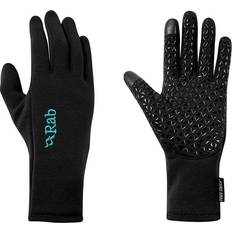 Rab Dame Tilbehør Rab Womens Power Stretch Contact Grip Gloves - Black