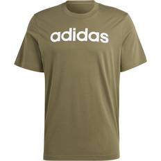 Adidas Essentials Single Jersey Linear Embroidered Logo T-Shirt