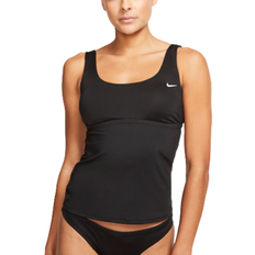 L Tankinis Nike Tankini Women's Swimsuit Top - Black