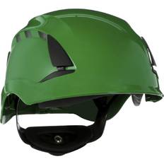 Grün Kopfbedeckungen 3M SecureFit X5504V-CE-4 Schutzhelm belüftet, mit UV-Sensor Grün EN 397