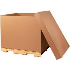 Corrugated Boxes 48'' x 40'' x 36'' Standard Shipping Box, 200#/ECT, 5/Bundle GAYLORD Kraft