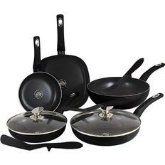 Cookware Set, 10-Piece Jumbo Stainless Steel Gourmet Cookware Set by  Blaumann