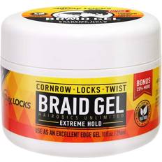 Hair Gels AllDay Locks Braid Gel Extreme Hold, Smooths Tames Frizz No Flaking