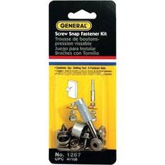 Screws General Tools 1267 Screw Snap Fastener Kit
