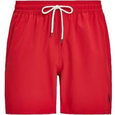 Polo Ralph Lauren Red Swimming Trunks Polo Ralph Lauren 5.75-Inch Traveler Classic Swim Trunk - Red