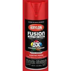 Spray paint for wood 12-krylon fusion all-in-one gloss spray paint Red