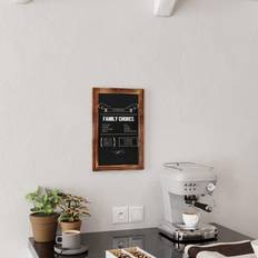 Bulletin Boards Flash Furniture Canterbury Wall Mount Magnetic Chalkboard Sign