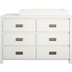 Little Seeds Baby care Little Seeds Monarch Hill Haven 6-Drawer Changing Dresser White White