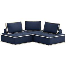 Blue sectional Black/Blue Sectional Sunset Pixie 3