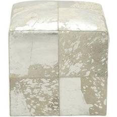 Pouffes Harper & Willow Wood Glam Pouffe