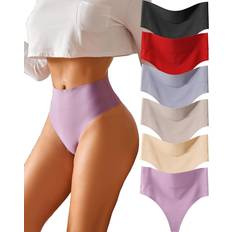 Hanes Originals Women's Underwear Seamless Rib Boyfit Panties