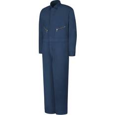 Red Kap mens Button Front Cotton Coverall