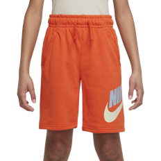 Nike Older Kid's Sportswear Club Fleece Shorts - Rush Orange (CK0509-817)