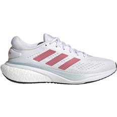 Adidas Rosa Løpesko adidas Supernova Neutral Running Shoe Women White, Pink