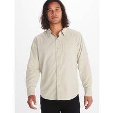 Herre Skjorter Marmot Men's Aerobora Long-Sleeve Shirt in Sandbar Sandbar