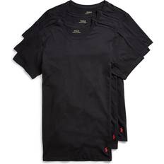 Polo Ralph Lauren Slim Crewneck Undershirt 3-pack - Black