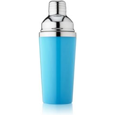 JoyJolt Vacuum Insulated Cocktail Protein Shaker - 20 oz Shaker Cup with  Measure Lid and Jigger Cap - Blue