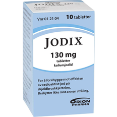 Magnesium Vitaminer & Kosttilskudd Orion Pharma Jodix Tablets 130mg 10 st