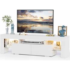 Jummico Modern TV Bench 61x17.7"