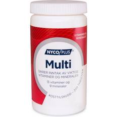 Multivitaminer Vitaminer & Mineraler Nycoplus Multi Tablets 200pcs 200 st