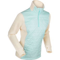 Blå - Dame Gensere Dæhlie Half Zip Comfy Women - Iced Aqua