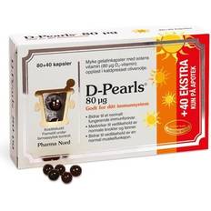 Pharma Nord D-Pearls 80 mcg 120 st