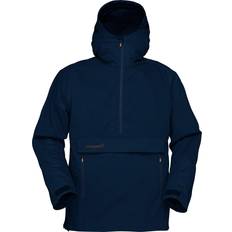 Norrøna Men's Svalbard Cotton Anorak - Indigo Night Blue