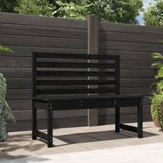 vidaXL black pine, 109 Garden Bench