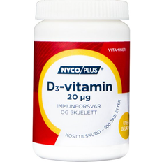 Nycoplus Vitamin D3 20mcg 100 st
