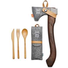 Øyo Økser Øyo 102-1154 Balder Viking ax and Cutlery Gift Set Felleøks