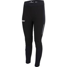 Damen - Skifahren Leggings Swix Focus Wind Tights W - Black