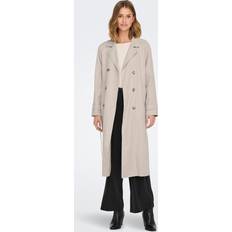 JdY Panther Trenchcoat - Grey/Chateau Grey