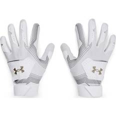 Under Armour Boys' Clean Up 21 Gloves White 100/Steel Youth