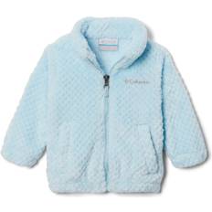 Fleece Jackets Columbia Girls Infant Fire Side Sherpa Jacket- Blue 18/24