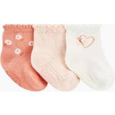 Carter's Baby Girls Socks, Pack of Pink Pink