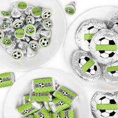 Goaaal soccer birthday party candy favor sticker kit 304 pieces