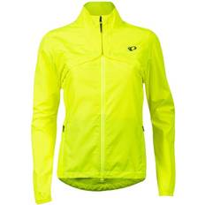 Women - Yellow Outerwear Pearl Izumi Women's Quest Barrier Convertible Jacket, Screaming Yellow/Turbulence