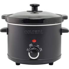 Courant 5 qt. (2.5 Qt.) Each Double Slow Cooker - Stainless Steel, Silver