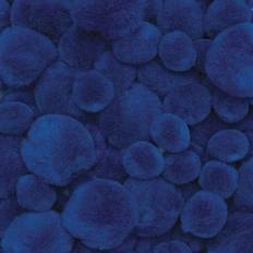 Colorations Pom-Poms Blue 100 Pieces