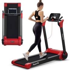 Fitness Machines Costway Folding 2.25HP Electric Treadmill Running Machine APP Control