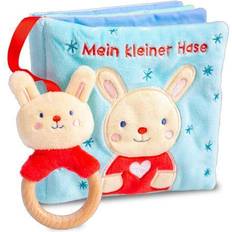 Arena Mein liebstes Kuschelbuch mit echtem Holzbeißring. Mein kleiner Hase