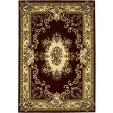 KAS Rugs Corinthian 5308 Aubusson White, Red