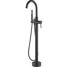 Black Tub & Shower Faucets Pulse ShowerSpas Filler Black
