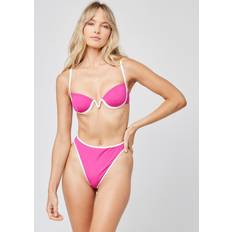 L*Space Nico Bikini Top Bougainvillea-Cream