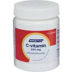 C-vitaminer Vitaminer & Mineraler Nycoplus Vitamin C 250mg 100 st