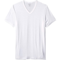 Calvin Klein T-shirts & Tank Tops Calvin Klein Ultra Soft Lounge Short Sleeve V-Neck T-shirt - White