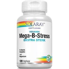 Solaray Vitaminer & Mineraler Solaray Mega-B-Stress Ekstra Sterk 120 st