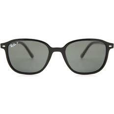 Ray-Ban Sunglasses Unisex Leonard - Black Frame Polarized 55-18